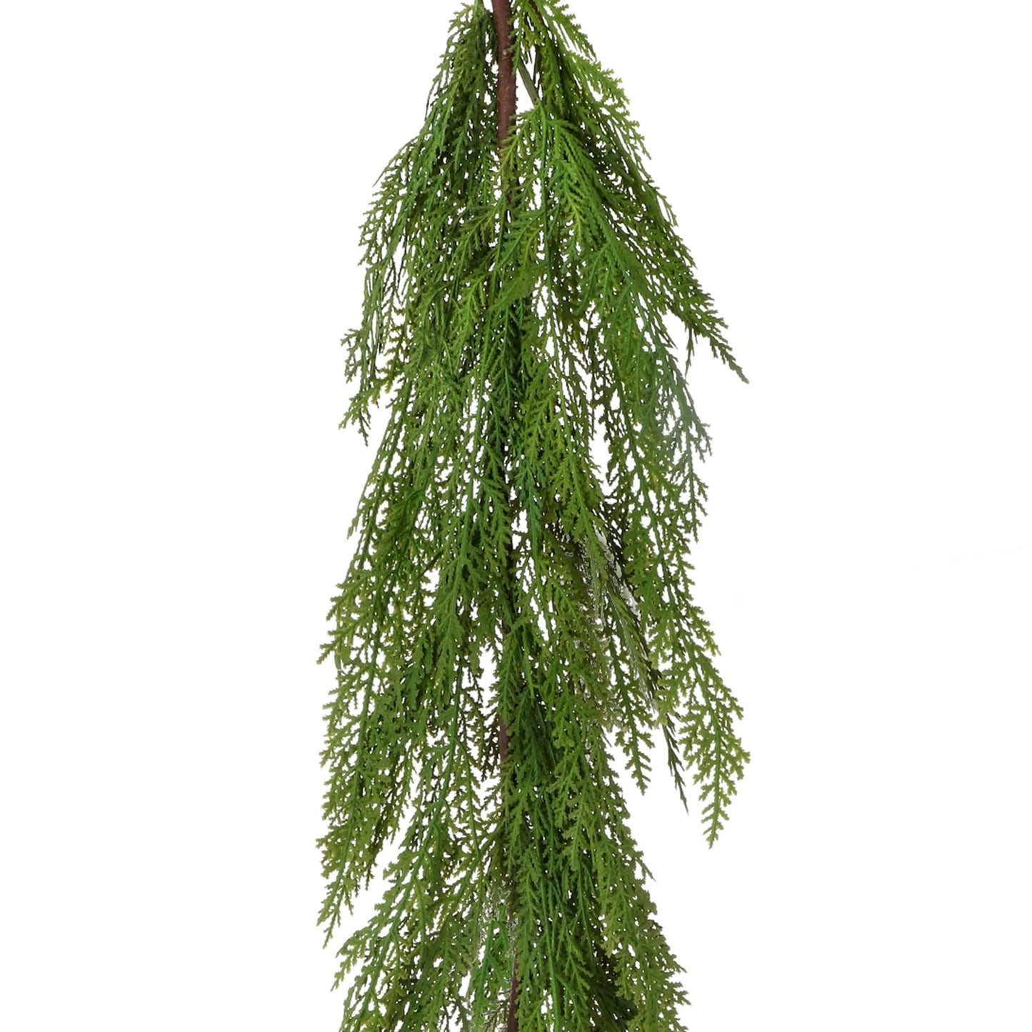 Artificial Real Touch Lebanon Cedar Swag Garland - Green - 4' X10"