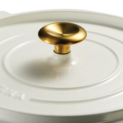 4-Quart & 6-Quart Enameled Cast Iron round Dutch Oven, 2-Pack
