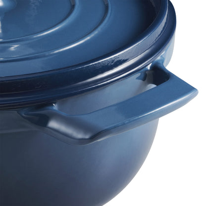 4-Quart & 6-Quart Enameled Cast Iron round Dutch Oven, 2-Pack