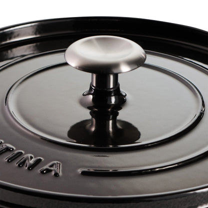 4-Quart & 6-Quart Enameled Cast Iron round Dutch Oven, 2-Pack