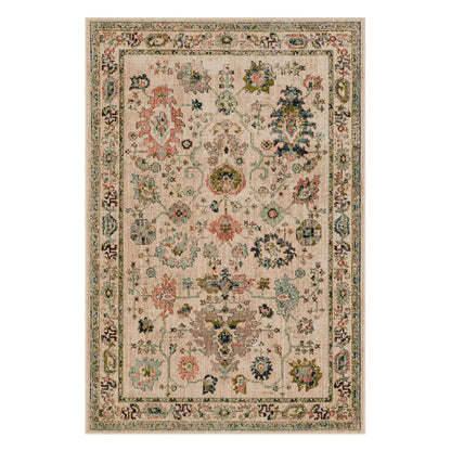 Vintage Inspired Mortimer Area Rug, 5’ 3” X 7’ 10"