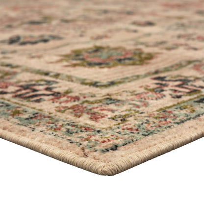 Vintage Inspired Mortimer Area Rug, 5’ 3” X 7’ 10"